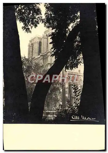 Moderne Karte Paris Notre Dame