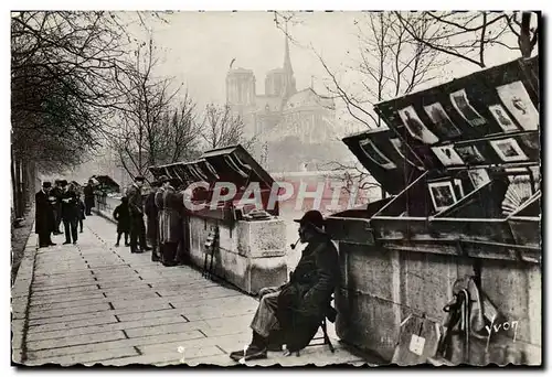 Moderne Karte Paris Couleurs Et Lumiere De France Bouquinistes Notre Dame