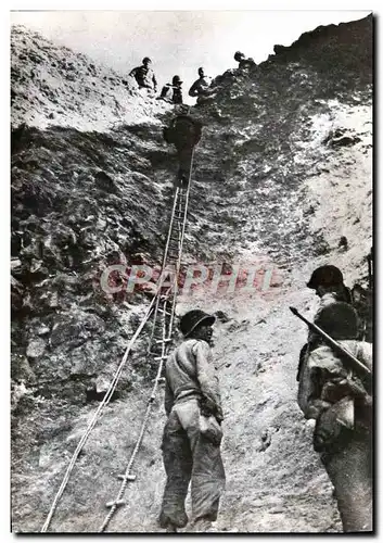 Cartes postales moderne Omaha Beach Grandcamps Les Bains Militaria Cricqueville en Bassin