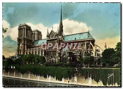 Moderne Karte Paris Et Ses Merveilles Notre Dame