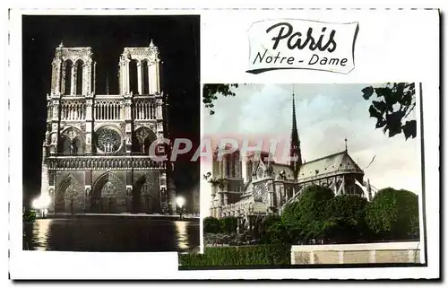 Cartes postales moderne Paris Notre Dame