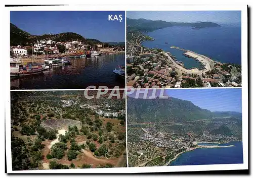Moderne Karte Kas Antalya Turkiye
