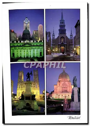 Cartes postales moderne Montreal Cathedrale Marie Reine