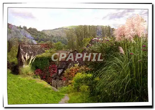 Cartes postales moderne Maisons du Pays Toits de Lauzes en Rouergue