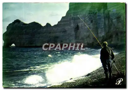 Cartes postales moderne Normandie Pecheur Peche