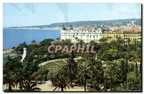 Cartes postales moderne Nice Le Monument du Centenaire Le Theatre de Verdure et l&#39Hotel Ruhl