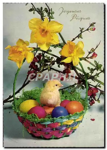 Cartes postales moderne Joyeuses Paques Poussin