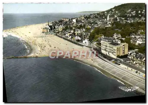 Cartes postales moderne Houlgate La Plage et l'Hotel lmbert