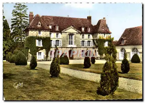 Moderne Karte Manoir Normand Hermival Les Vaux Chateau du 16eme