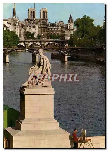 Moderne Karte Paris Notre Dame de Paris