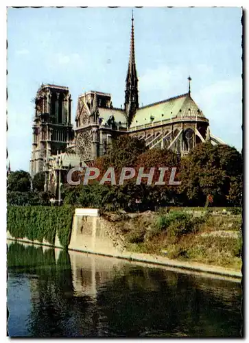 Cartes postales moderne Paris Notre Dame et la Seine