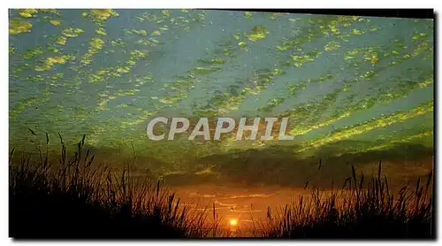 Cartes postales moderne Coucher De Soleil Sur La Cote