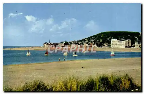 Cartes postales moderne Dives Sur Mer La Plage et la Vue Sur Houlgate