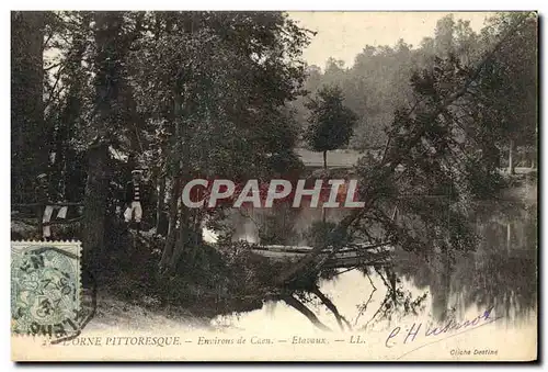 Cartes postales Environs de Caen Etavaux