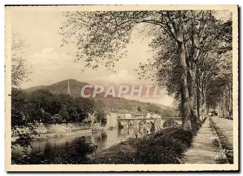 Cartes postales moderne St Antonin Noble Val Vu de la gare