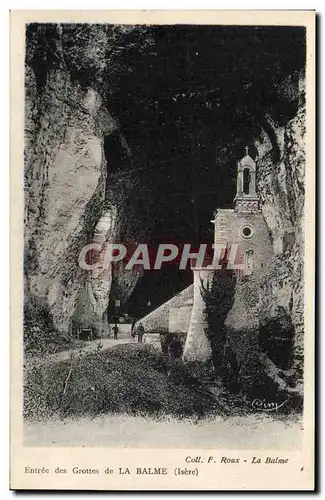 Cartes postales La Balme Entree des Grottes