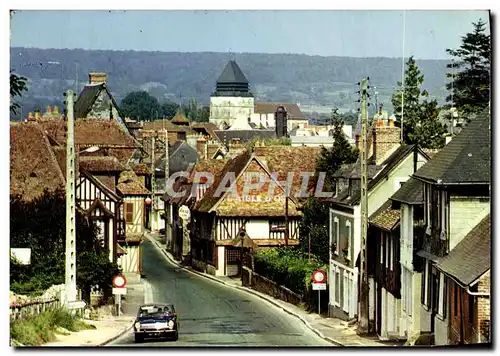 Cartes postales moderne Pont L&#39Eveque Arrivee Par la Route de Caen Hotel de l&#39Aigle d&#39or