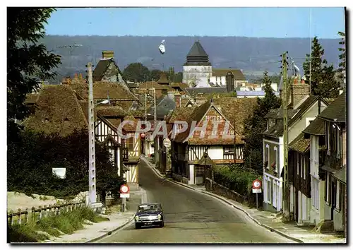 Cartes postales moderne Pont L&#39Eveque Arrivee Par la Route de Caen Hotel de l&#39Aigle d&#39or