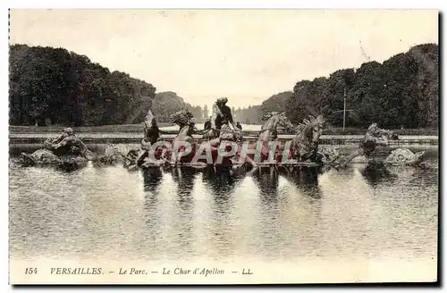 Ansichtskarte AK Versailles Le Parc Le Char d&#39Apollon