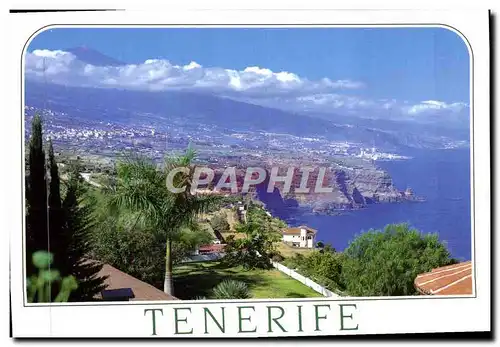 Cartes postales moderne Tenerife Puerto de la Cruzy Teide