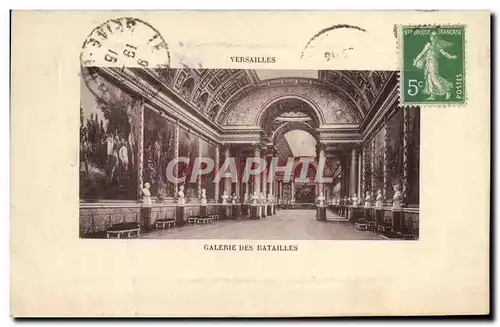 Ansichtskarte AK Versailles Galerie des Batailles