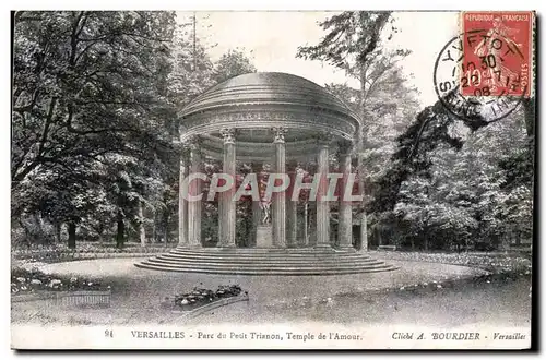 Cartes postales Versailles Parc du Petit Trianon Temple de L&#39Amour