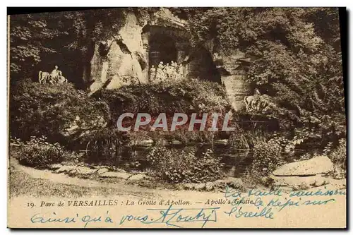 Cartes postales Versailles La Grotte d&#39Apollon