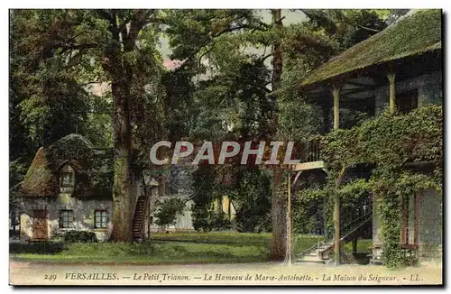 Cartes postales Versailles Le Petit Trianon Le Hameau de Marie Antoinette La maison du seigneur