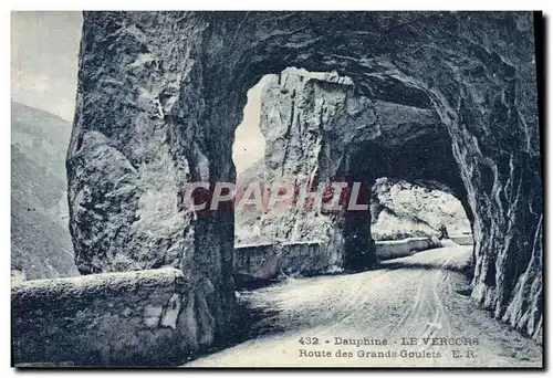 Ansichtskarte AK Le Vercors Route des Grands Goulets