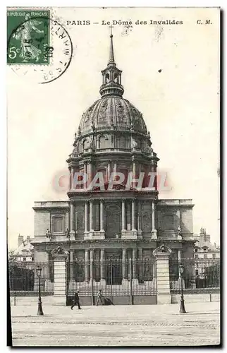 Cartes postales Paris Le Dome des Invalides
