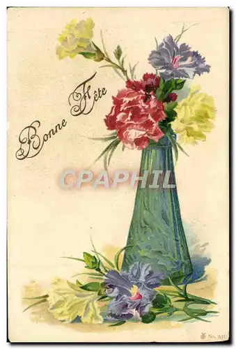 Cartes postales Bonne Fete Fleurs