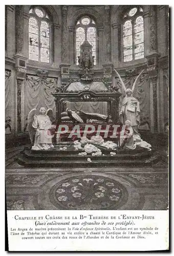 Cartes postales moderne Chapelle Et Chasse De La Therese De L&#39Enfant Jesus Lisieux Ange