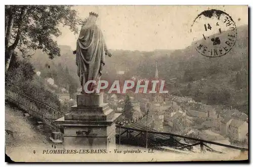 Cartes postales Plombieres Les Bains Vue Generale