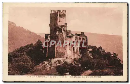 Cartes postales L&#39Auvergne Chateau De Tournoel