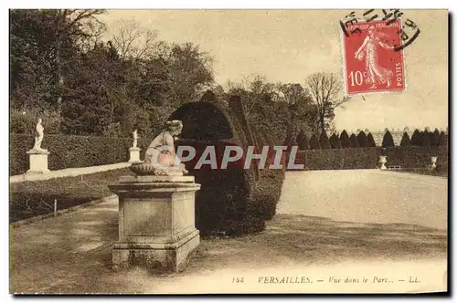 Ansichtskarte AK Versailles Vue Dans Le Parc