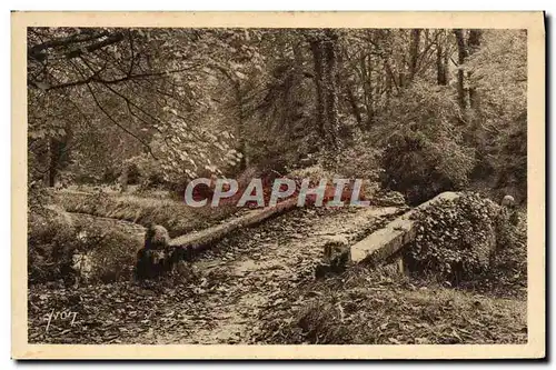 Cartes postales splendeurs Et charmes De Versailles Petit Trianon Pont rustique