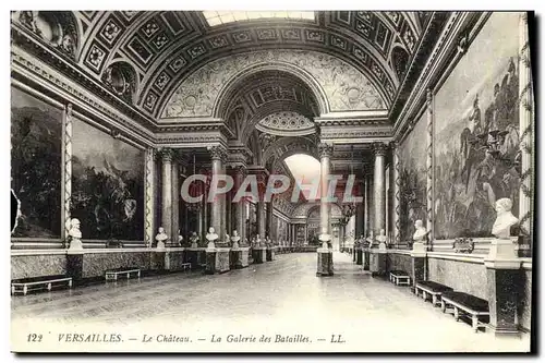 Cartes postales moderne Versailles Le Chateau La Galerie Des Batailles