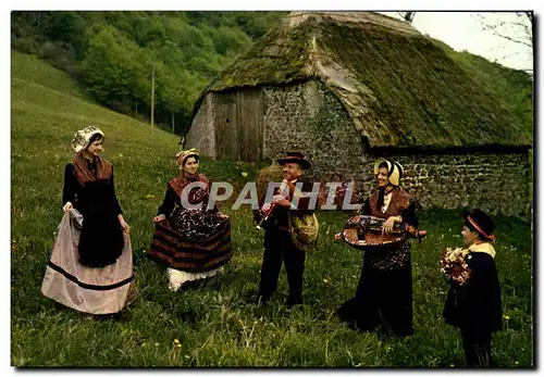 Cartes postales moderne Folklore De France L&#39Auvergne L&#39Auvergne Pittoresque Et Le Folklore