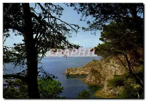 Cartes postales moderne Mediterranee Aux Rivages Sans Nuages Calanques Ou La Vague s'Abrite