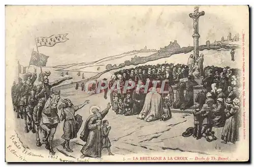 Cartes postales moderne Bretagne a La Croix