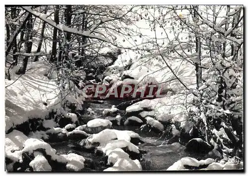 Cartes postales moderne Images de Chez Nous en Hiver Ruisseau en hiver