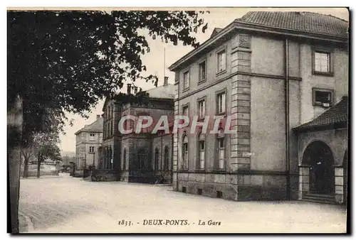 Cartes postales Deux Ponts La Gare