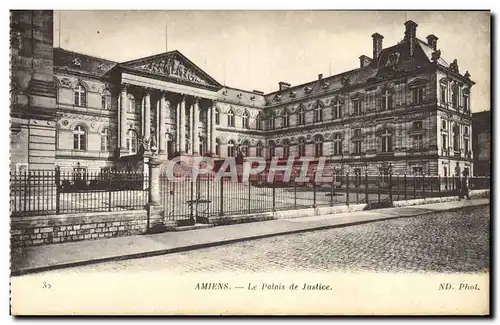 Cartes postales moderne Amiens Le Palais de Justice