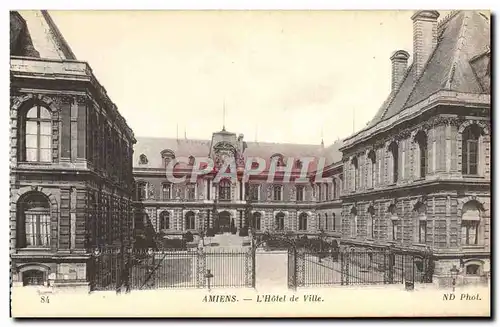 Cartes postales moderne Amiens L&#39Hotel de Ville