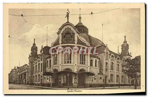 Ansichtskarte AK Dusseldorf Apollo Theater Wilhelmplatz