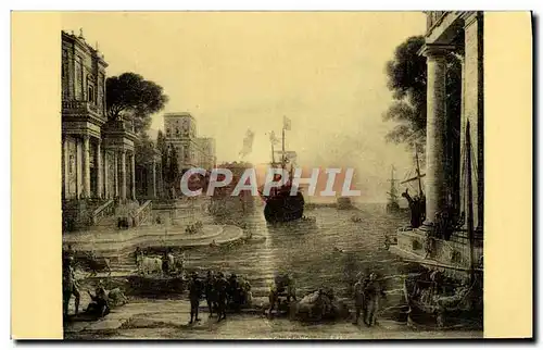 Cartes postales Claude Lorrain Ulysse Ramene Chryseis a son pere Paris Musee Du louvre