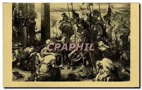 Cartes postales Delacroix Prise De Constantinople Par Les Croises Paris Musee Du Louvre Turquie