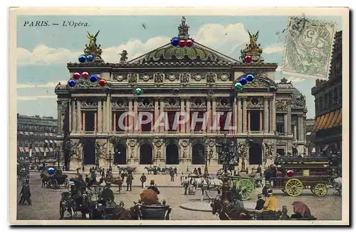 Cartes postales Paris L&#39opera