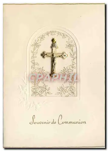 Cartes postales moderne Fantaisie Souvenir de communion