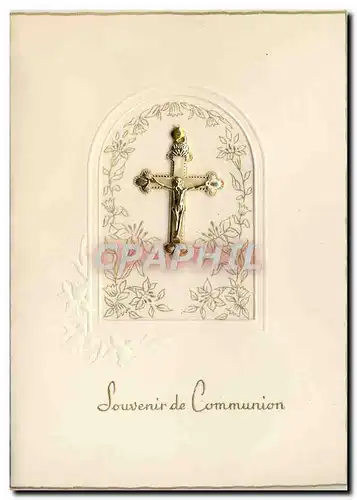Moderne Karte Fantaisie Souvenir de communion